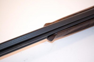 The 692 features a wide, tapered rib that's mounted low on the top barrel.