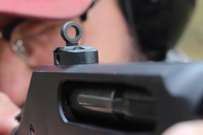 The original .45-70 rear sight.