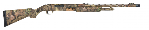 The base model of the Mossberg turkey gun.  Other stocks and triggers are available. 