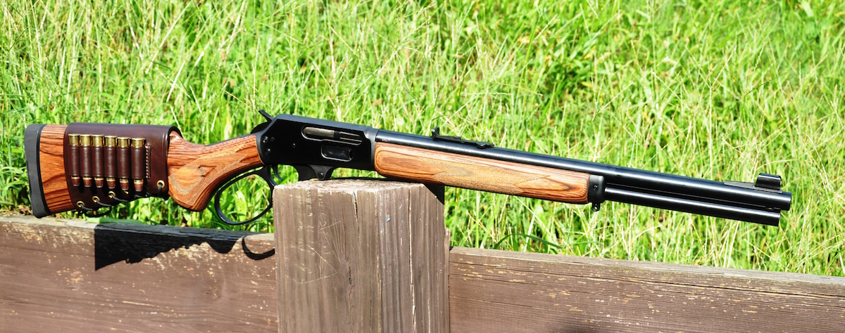 Svelte and handy, yet still packing in .45-70 power, the Marlin 1895GBL is a great option for bear country.