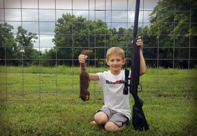 Nuisance animal populations can be kept in check by youth hunters. This is a great way to teach accuracy, as well as patience. 