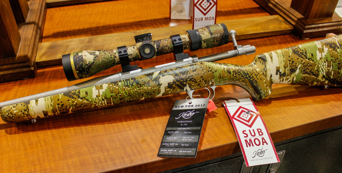 Kimber's New Subalpine Featherweight Mountain Rifle – SHOT Show 2017