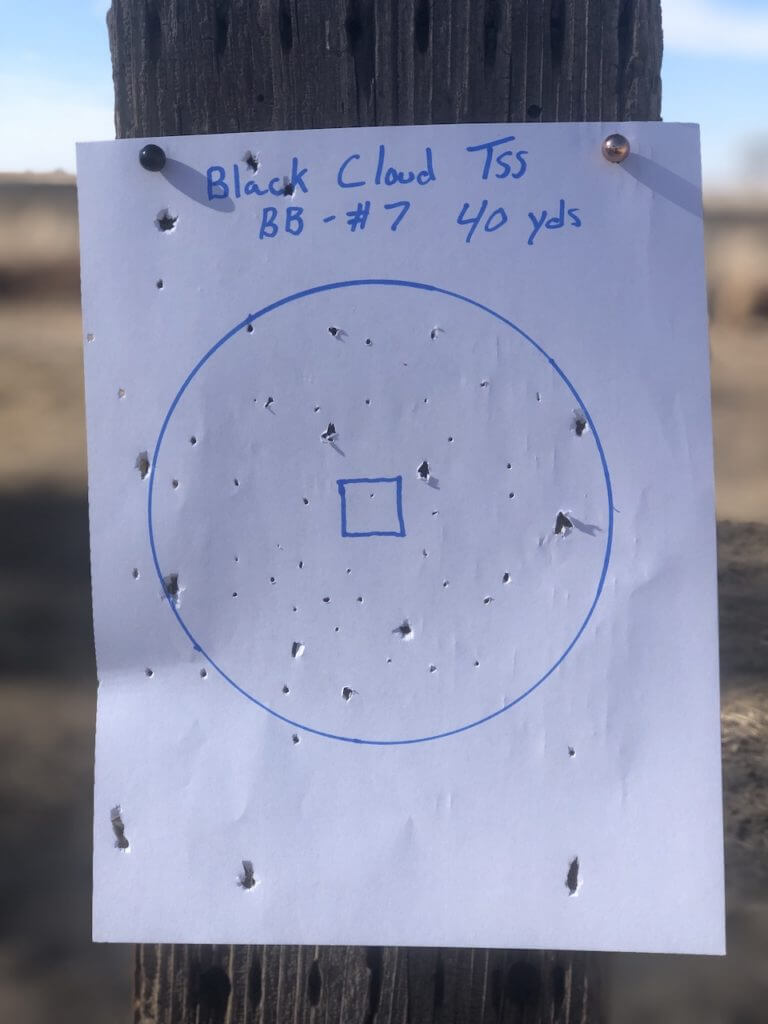 Field Test: Federal Premium Black Cloud TSS