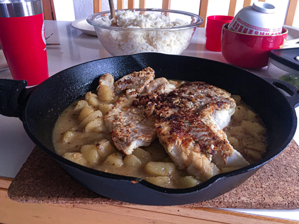 Simple Gourmet: Rockfish Lemon Reduction