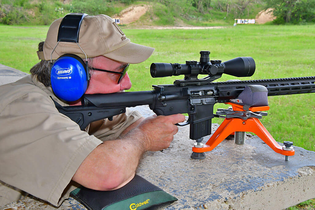 Bushmaster 450 BOAR, range testing